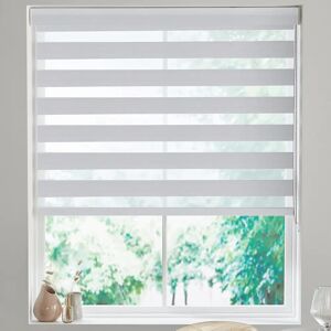 Terrys Fabrics Lana Made To Measure Day Night Blinds White