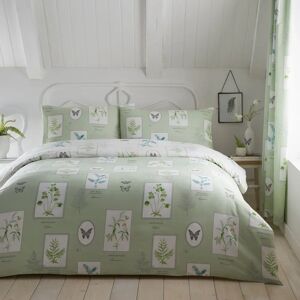 Terrys Fabrics Dreams & Drapes Floral Garden Duvet Cover Bedding Set Green