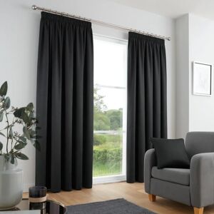 Terrys Fabrics Galaxy Ready Made Curtains Black