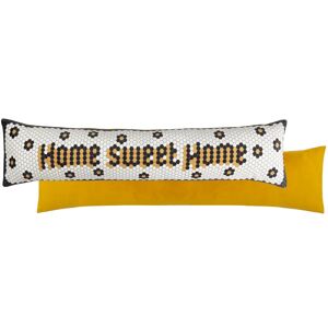 Terrys Fabrics Home Sweet Home Mosaic Message Velvet Draught Excluder Multi
