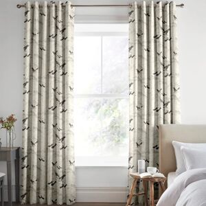 Laura Ashley Animalia Made To Measure Curtains Silver