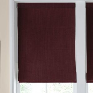 Laura Ashley Swanson Made To Measure Roman Blind Dark Cranberry