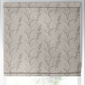 Laura Ashley Pussy Willow Embroidered Made To Measure Roman Blind Steel