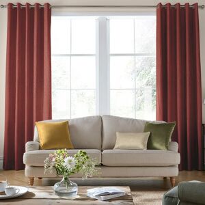 Laura Ashley Swanson Made To Measure Curtains Crimson
