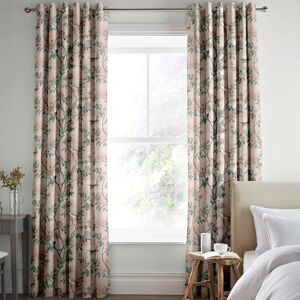 Laura Ashley Eglantine Made To Measure Curtains Blush