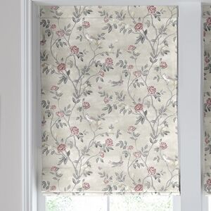 Laura Ashley Eglantine Made To Measure Roman Blind White Sands