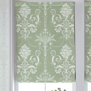 Laura Ashley Josette Made To Measure Roman Blind Fresh Green