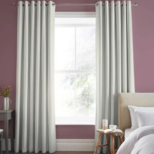 Laura Ashley Candy Stripe Made To Measure Curtains Pale Ochre