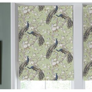 Laura Ashley Belvedere Made To Measure Roman Blind Hedgerow Green