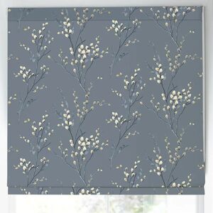 Laura Ashley Pussy Willow Made To Measure Roman Blind Dark Seaspray