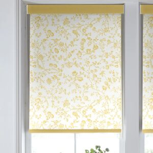 Laura Ashley Aria Blackout Made To Measure Roller Blind Ochre