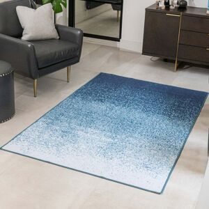 Terrys Fabrics Lex 120cm x180cm Washable Rug Blue