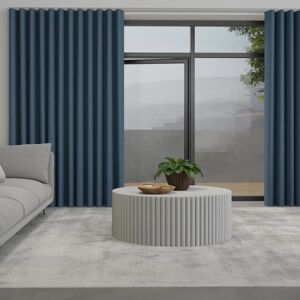 Terrys Fabrics Lavery Made To Measure Curtains - Wave Denim + FREE Track