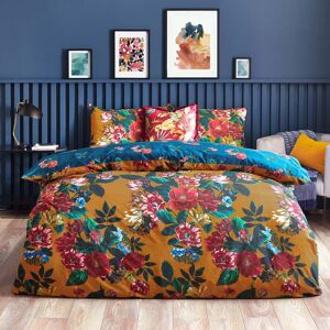 Terrys Fabrics Furn Nadya Floral Duvet Cover Bedding Set Amber
