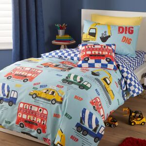 Terrys Fabrics Bedlam On The Move Duvet Cover Bedding Set Blue