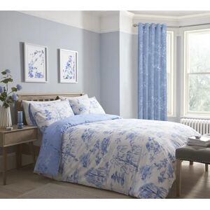 Terrys Fabrics Dreams & Drapes Oriental Garden Duvet Cover Bedding Set Blue