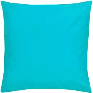 Terrys Fabrics Plain Outdoor 55cm x 55cm Filled Cushion Aqua