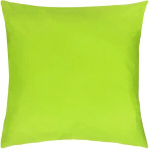 Terrys Fabrics Plain Outdoor 55cm x 55cm Filled Cushion Lime