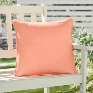 Terrys Fabrics Plain Dye 43cm x 43cm Filled Cushion Orange