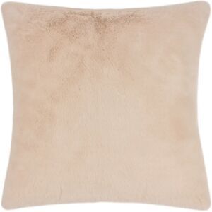 Terrys Fabrics Stanza Faux Fur 55cm x 55cm Filled Cushion Brulee