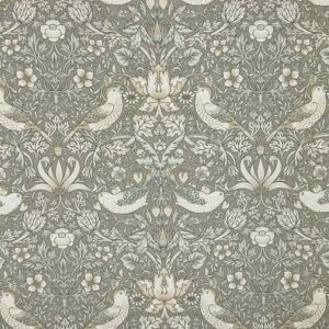 William Morris Strawberry Thief Outdoor Fabric Natural