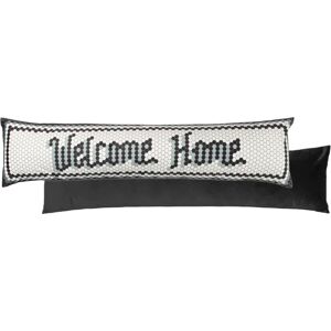 Terrys Fabrics Welcome Home Mosaic Message Velvet Draught Excluder Multi