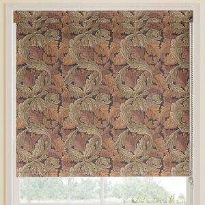 William Morris Acanthus Translucent Made To Measure Roller Blind Acorn