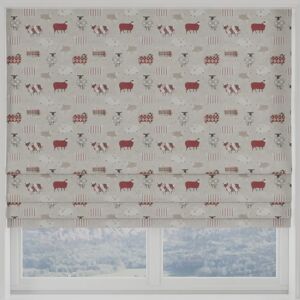 Terrys Fabrics Baa Baa Made To Measure Roman Blind Peony