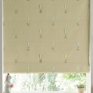 Sophie Allport Bears And Balloons Made To Measure Roman Blind Pale Rust Gold