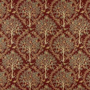 Terrys Fabrics Ashley Wilde Bedgebury Fabric Merlot