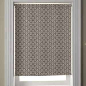 Terrys Fabrics Folium Blackout PVC Roller Blind Steel