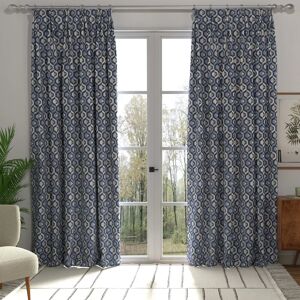 Terrys Fabrics Gusta Made To Measure Curtains Navy