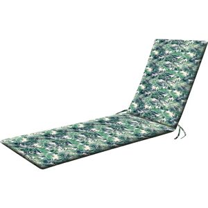 Terrys Fabrics Jungle Water Resistant Outdoor Lounger Pad 60cm x 180cm Green