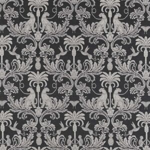 Terrys Fabrics Pantera Fabric Noir