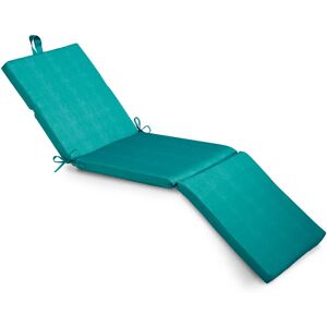 Terrys Fabrics Plain Water Resistant Outdoor Lounger Pad 60cm x 180cm Green