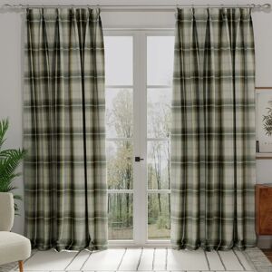 Terrys Fabrics Balmoral Made To Measure Curtains Charcoal