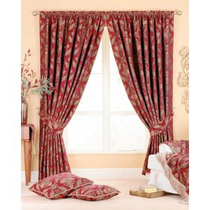 Terrys Fabrics Shiraz Ready Made Curtains Burgundy