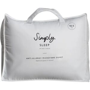 Gallery White Goose Feather & Down 10.5 Tog Duvet White