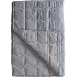 Gallery Quilted Cotton 240cm x 260cm Bedspread Grey