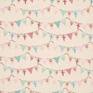 Gallery Bunting Fabric Pink