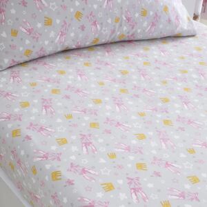 Terrys Fabrics Bedlam Ballet Dancer Single Bed Linen Fitted Sheet Pink