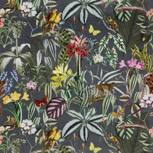 Terrys Fabrics Prestigious Textiles Barbados Velvet Fabric Dusk