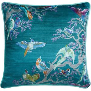 Laurence Llewelyn-Bowen Birdity Absurdity Filled Cushion 43cm x 43cm Blue