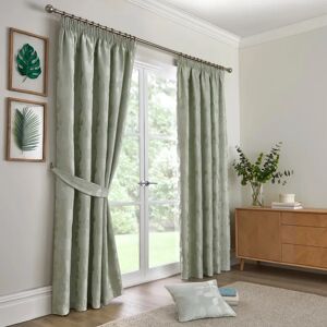 Terrys Fabrics Bramford Ready Made Curtains Green