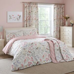 Terrys Fabrics Dreams & Drapes Caraway 200cm x 230cm Bedspread Pink