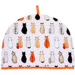 Ulster Weavers Cats In Waiting Tea Cosy Orange