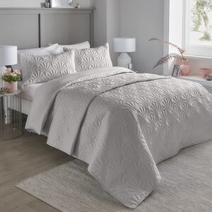 Terrys Fabrics Serene Cavali Duvet Cover Bedding Set Silver