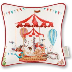 The Chateau by Angel Strawbridge Chateau Carousel Filled Cushion Multi