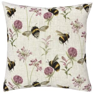 Terrys Fabrics Country Bee Garden Filled Cushion 43cm x 43cm Multicolour