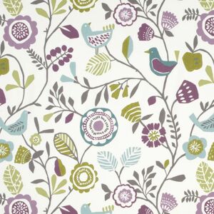 Terrys Fabrics Clarke & Clarke Folki Fabric Heather/Olive